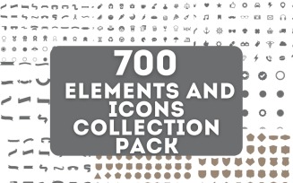 700 Elements and Icons Collection Pack
