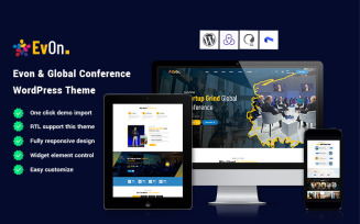 Evon - Global Conference WordPress Theme