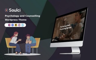 Soulci - Psychology and Counseling WordPress Theme