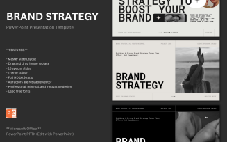 Brand Strategy PowerPoint Presentation Template.