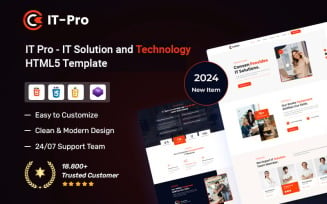 ITpro – IT Solution and Technology HTML5 Template