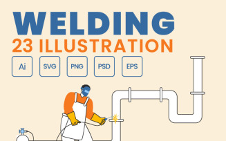 23 Welding Service Illustration