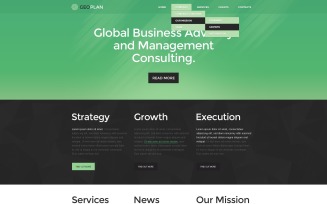Management Company Responsive Website Template