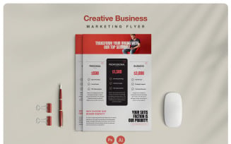Creative Business Pricing Flyer Template