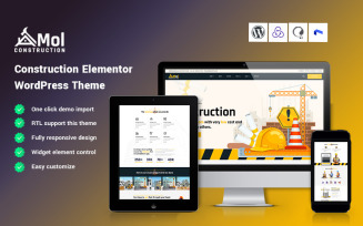 Amol - Construction Elementor WordPress Theme