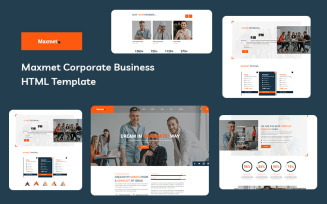 Maxmet - Corporate Business Website Template