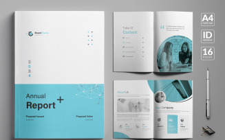 Annual Report Template _ InDesign