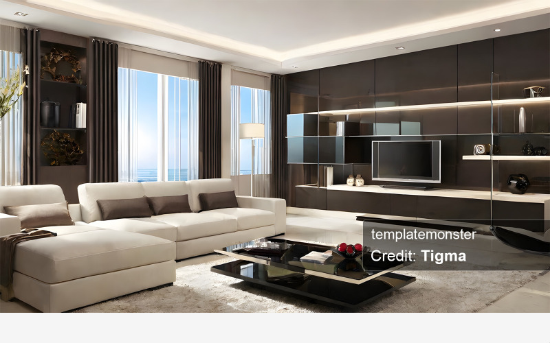 Immerse in Elegance: Experience Refined Living Illustration