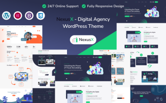 Nexusx - Digital Agency WordPress Theme