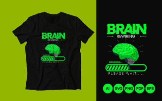 Brain Concept T Shirt Design