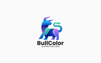 Bull Gradient Colorful Logo 1
