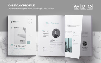 Company Profile Template - (InDesign)