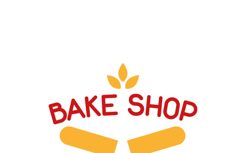 Golden Crust Bakery: Artisan Breads & Fresh Pastries Daily Logo Template