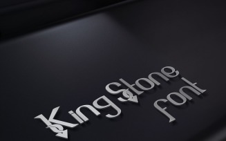 King Stone Font Cool Display