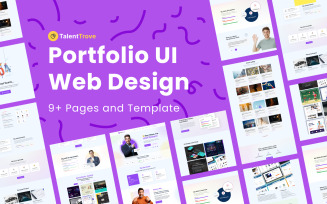 Portfolio UI Website Design - Telent Trove