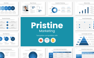 Pristine Marketing PowerPoint Template