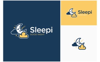 Sleeping Moon Cloud Dream Logo