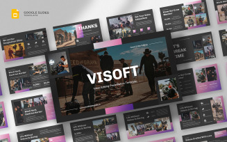 Visoft - Video & Film Google Slides Template