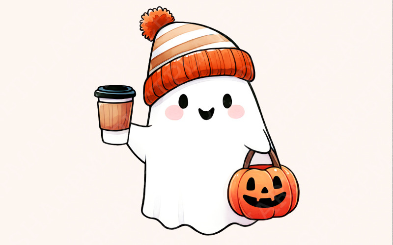 Boo-jee PNG, Cute Halloween Ghost, Spooky Season Shirt Design, Boo-jee Ghost Png, Kids Halloween Illustration