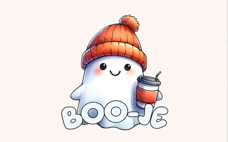 Boo-jee PNG, Funny Halloween sublimation, Spooky Season Design, Boo-jee Ghost Png, Kids Halloween Illustration