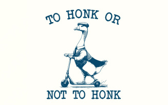 Retro Silly Goose PNG, Funny Goose Digital Download, Silly Shirt Design, Goose Shirt Art, Honk