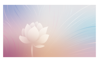 Backgrounds 14400x8100px In Pastel Color Scheme Featuring Lotus