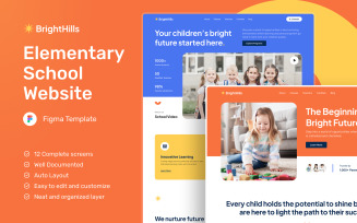 BrightHills - Elementary School Website