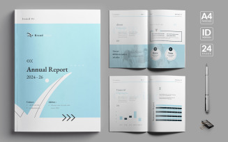 Creative Annual Report Template