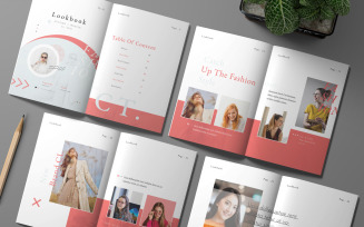 Fashion Lookbook Template - 24 Pages