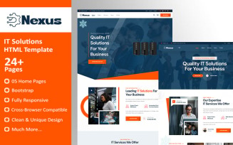 Nexus - IT Solutions HTML Template