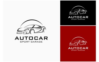 Sports Car Supercar Automotive Logo