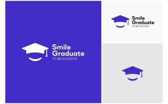 Study School Smile Education Logo