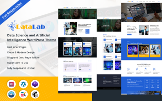 Datalab - Data Science and Artificial Intelligence WordPress Theme