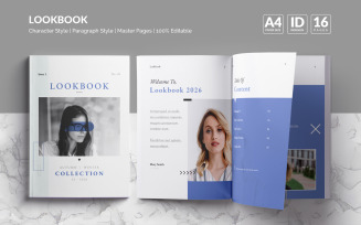 Fashion Lookbook Template - InDesign