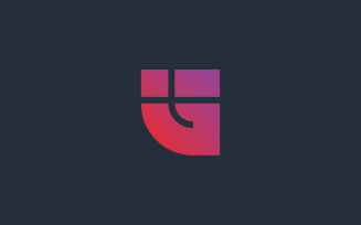 Gi or IG letter symbol logo design