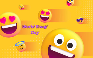 World Emoji Day illustration Design