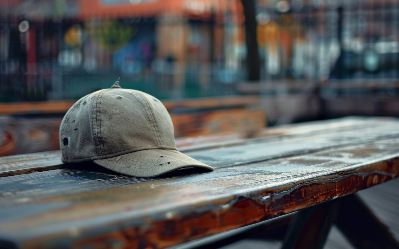 Desert cap on the table_blank cap on table_blank cap mockup_blank desert cap Background