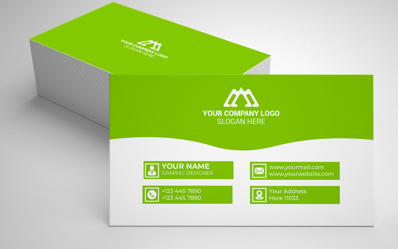 High-Quality Business Card Templates Corporate Identity