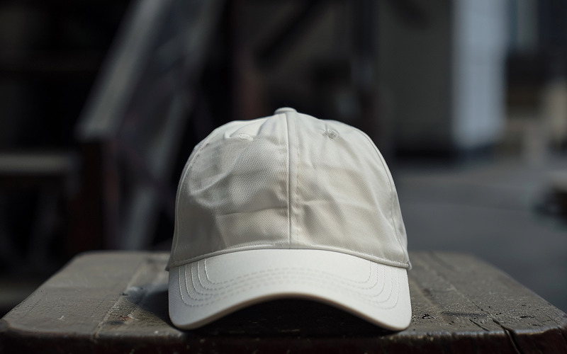 White cap on the table_blank cap on table_blank cap Background