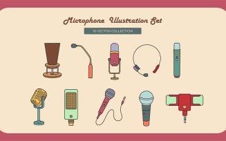 Microphone Vector Set Collection