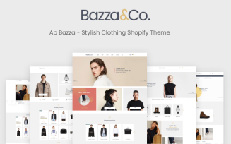 Ap Bazza - Stylish Clothing Shopify Theme