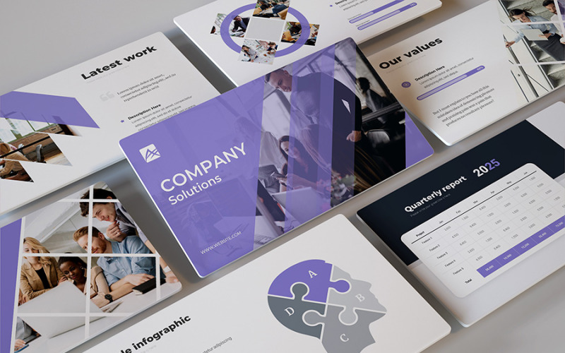Future - Business Report PowerPoint Template