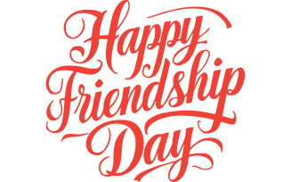 happy friend ship day design for t-shirt illustration