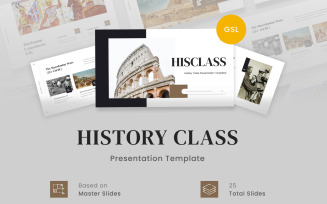 Hisclass - History Class Google Slides Template