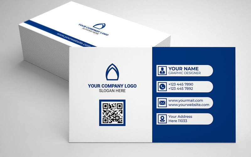 Minimalist Business Card Design180 Corporate Identity