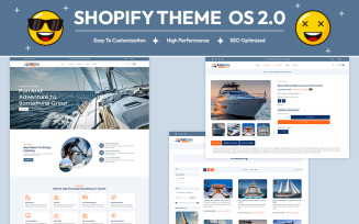 Sailvibes - Yachting & Water Sports Services Multipurpose Shopify 2.0 Responsive Theme