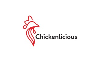 Chickenlicious - Chicken logo