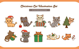 Christmas Cat Set Collection