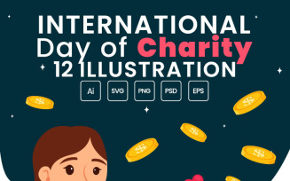12 International Day of Charity Illustration