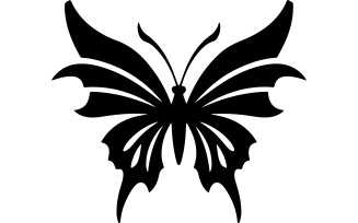 butterflies art silhouette illustration vector